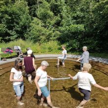 Qi  Gong in het Kneippbad